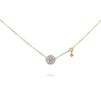 Collana Rue des Mille Donna in Argento Zirconia GRZ-018 M1 CER AU - GRZ-018 M1 CER AU